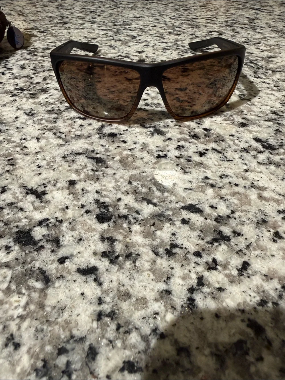 Alenuihaha Maui Jim Two-Tone Brown Gradient Rectangular Sunglasses.  NEW